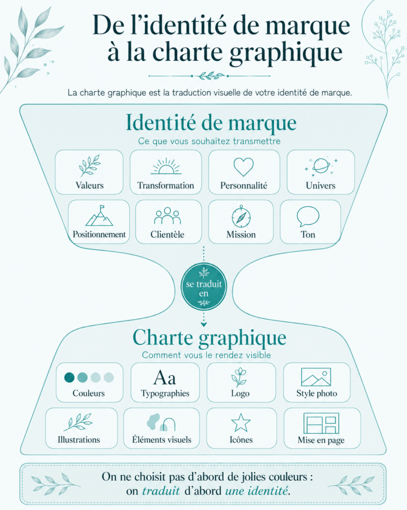 Comment l'identité de marque aide à définir sa charte graphique