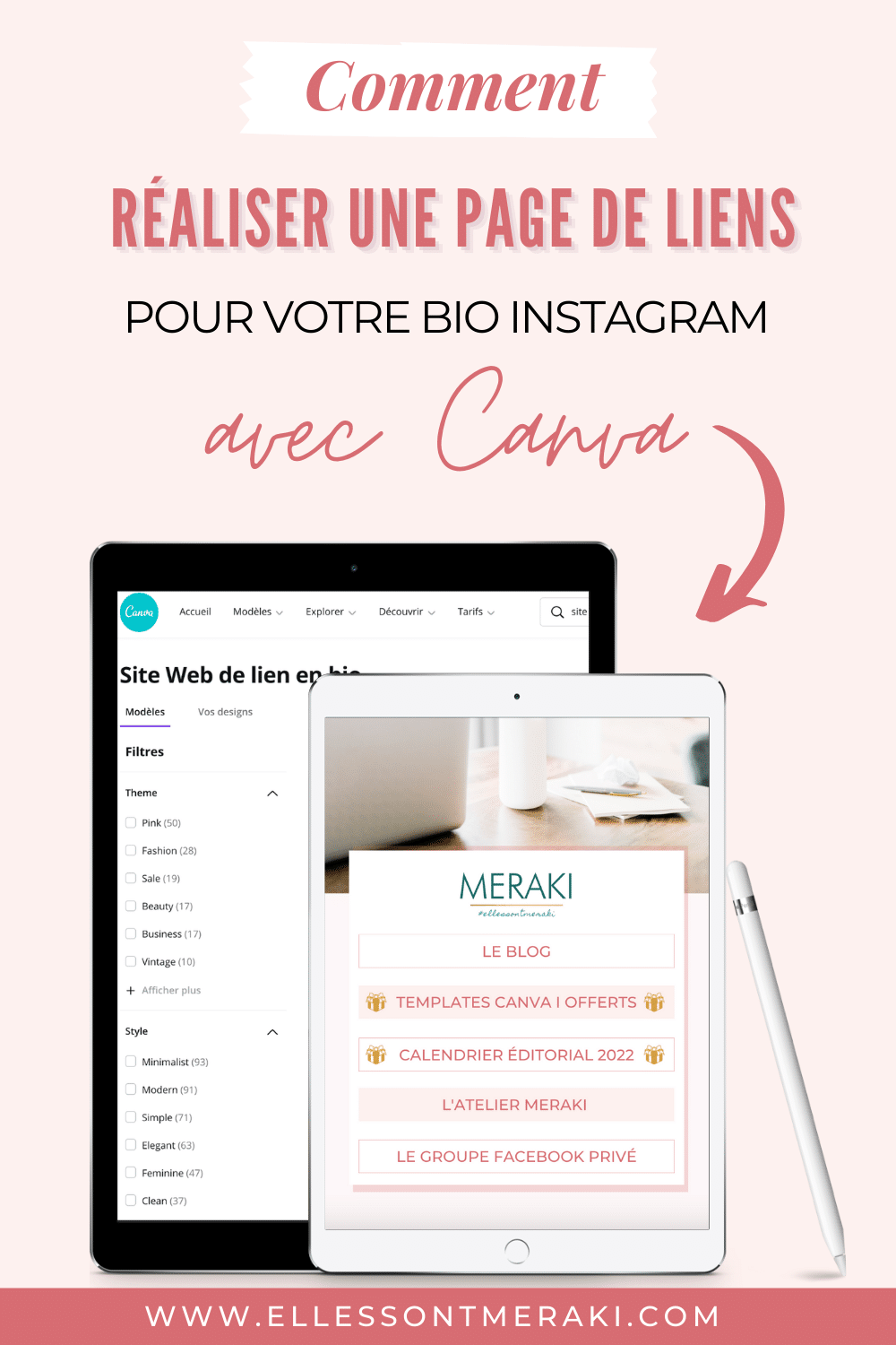 Comment ajouter plusieurs liens dans sa bio Instagram grâce à Canva
