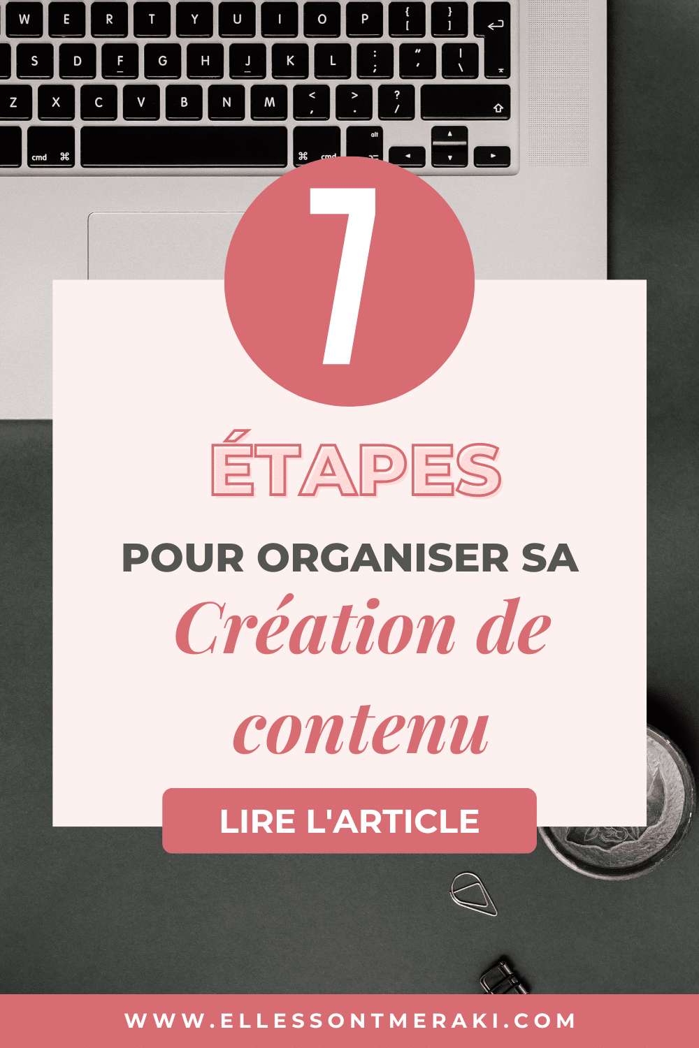 Notre méthode en 7 étapes pour organiser sa création de contenus