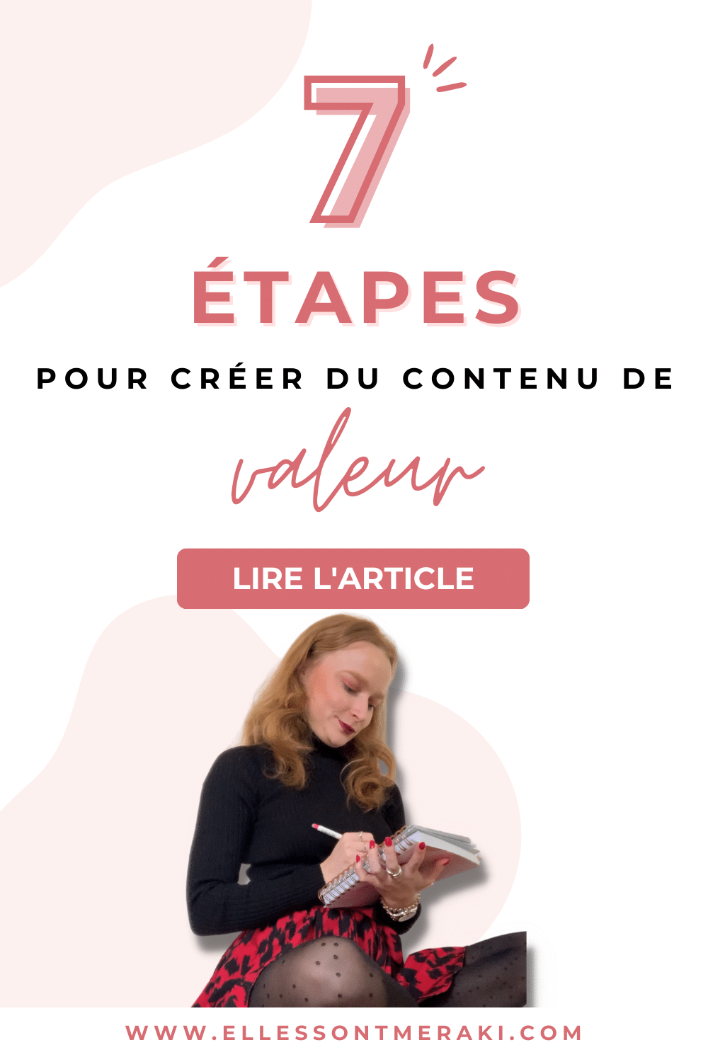 Notre méthode en 7 étapes pour organiser sa création de contenus