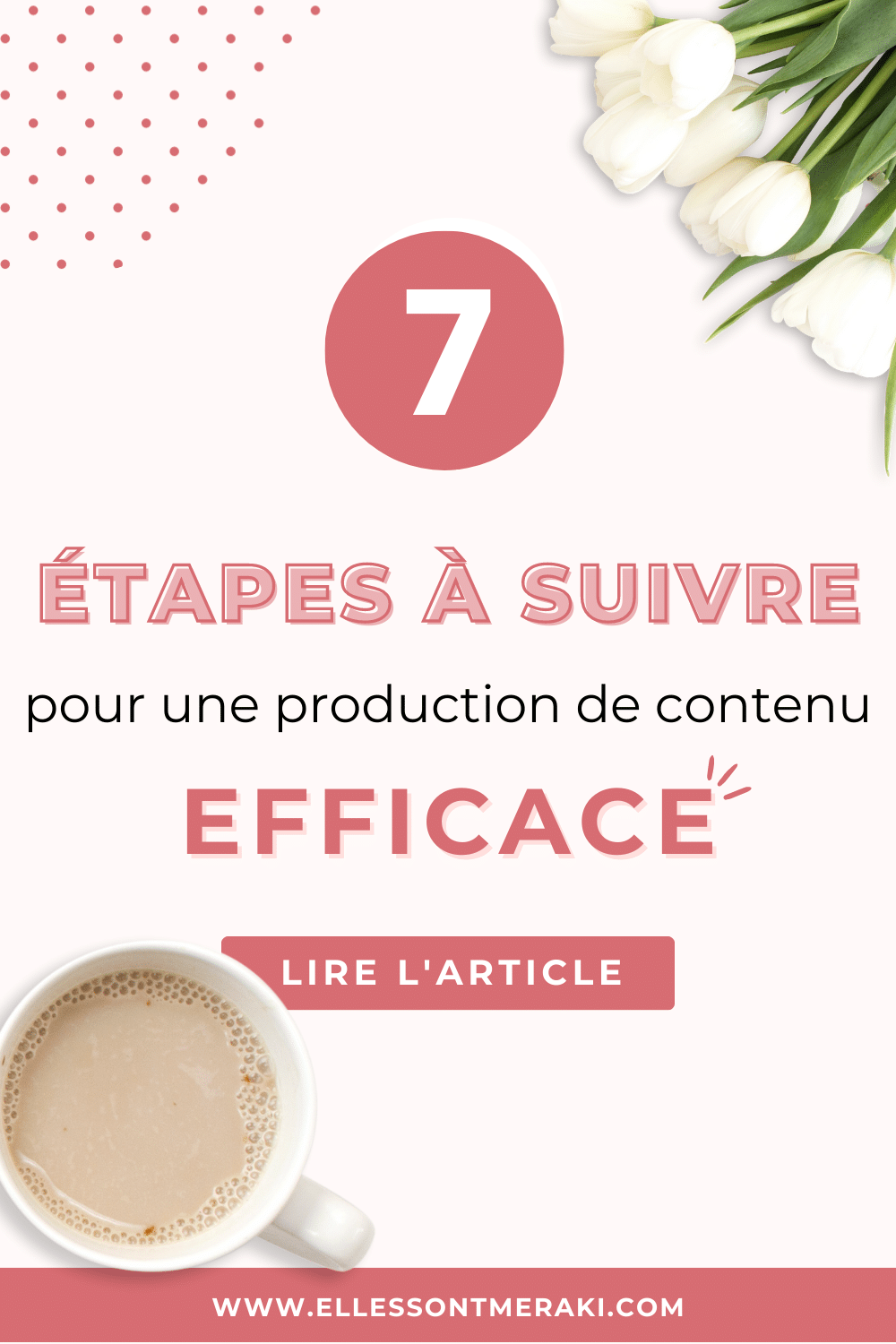 Notre méthode en 7 étapes pour organiser sa création de contenus