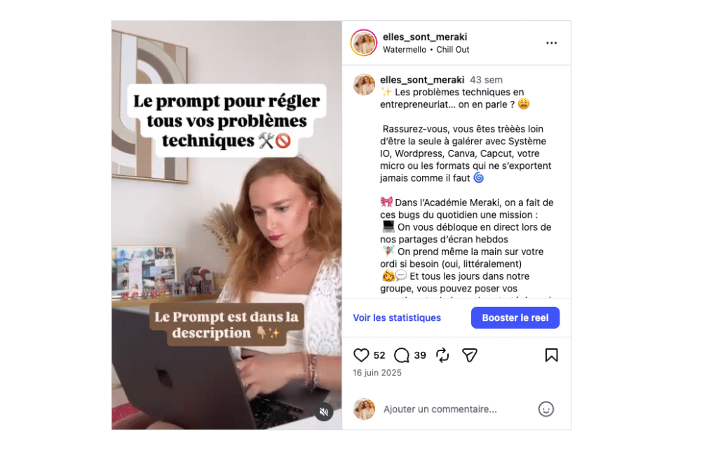 Intégrer du contenu de valeur dans ses reels pour promouvoir son offre sur Instagram