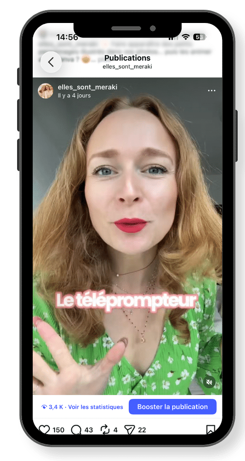 Tuto comment accéder au prompteur
