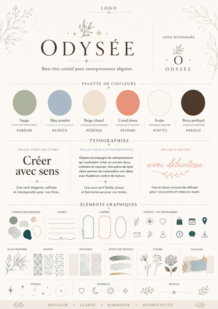Exemple de charte graphique